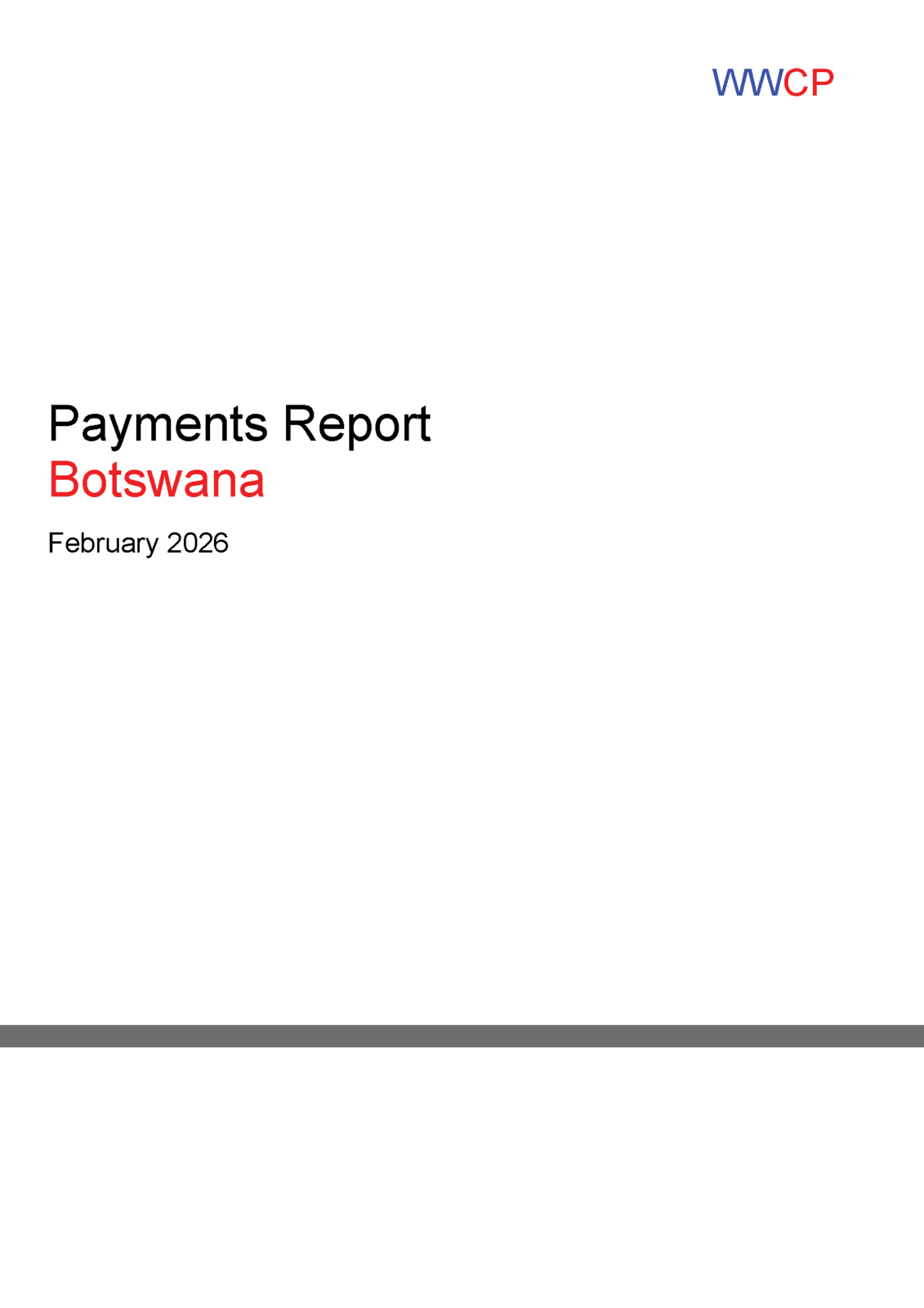 botswana payments report page 1